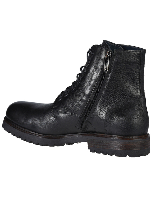 мужские черные Ботинки A.Testoni 46300-94596_black - фото-2