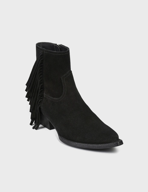 черные Ботильоны Saint Laurent Paris 4913-black