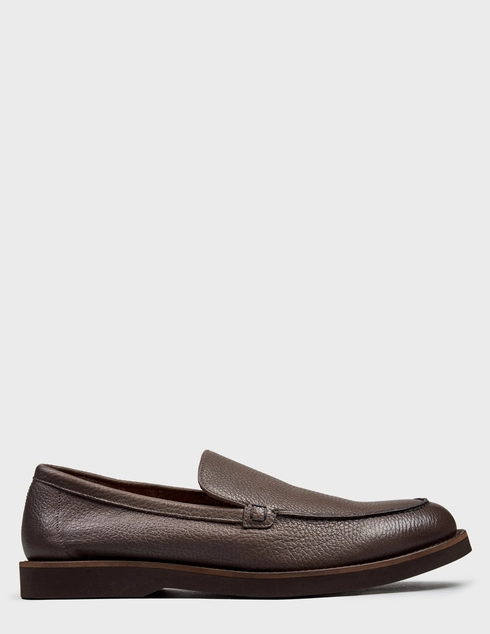 мужские коричневые кожаные Туфли Doucal'S 2344_brown - фото-5
