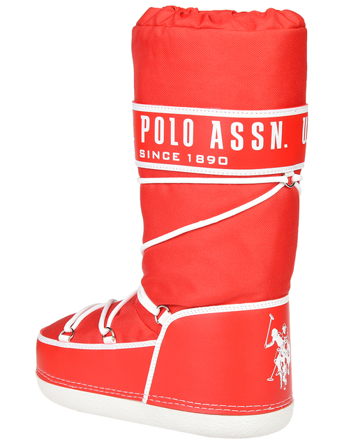 женские красные Сапоги U.S.Polo Assn. USPA_MOON_ROS_red - фото-2