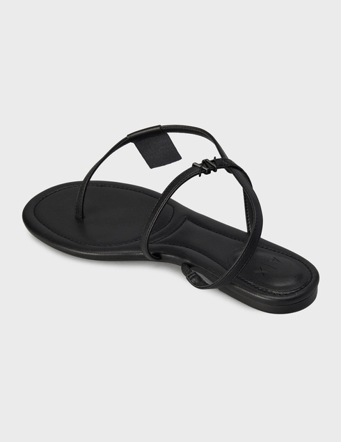 женские черные Сандалии Armani Exchange XDP057XV841-00002_black - фото-2