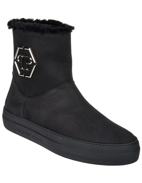 черные Сапоги Philipp Plein 0067_black
