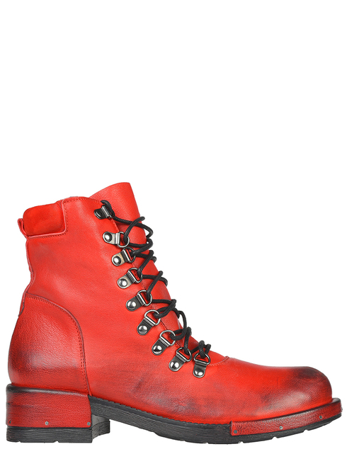 женские красные кожаные Ботинки L'Estrosa 2981_red - фото-5