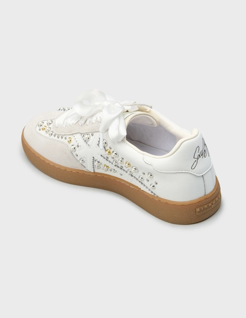 женские белые Кеды John Richmond 30903-grey_whote - фото-2