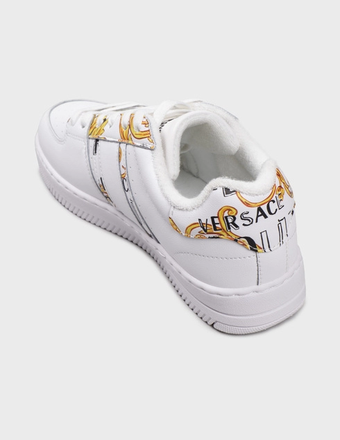 женские белые Кеды Versace Jeans Couture 76VA3SAAZS664-G89-WHITE - фото-2