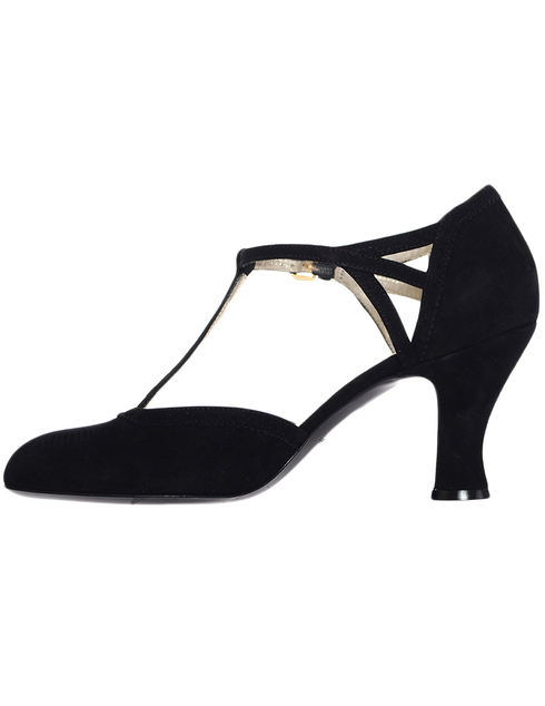 женские черные Туфли Ines de la Fressange 52004_black - фото-2