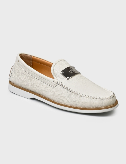 белые Мокасины Giampiero Nicola 42804-white