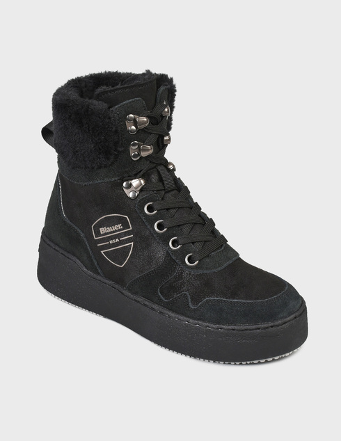 черные Ботинки Blauer 09-SHM-black