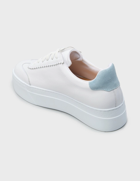 женские белые Кеды L'Estrosa 592_white - фото-2