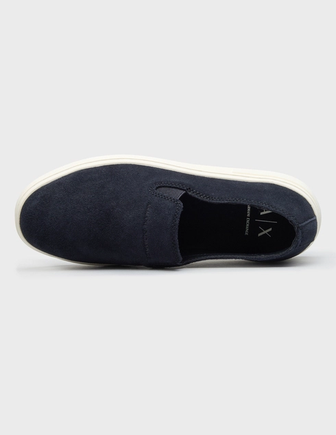 синие мужские Слипоны Armani Exchange XM002633AF16411-ZB004 10099 грн