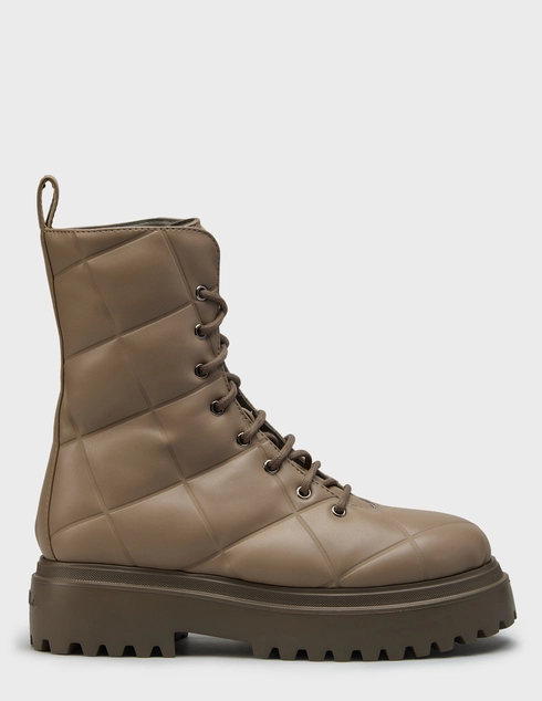 женские бежевые  Ботинки Le Silla 6410_beige - фото-5