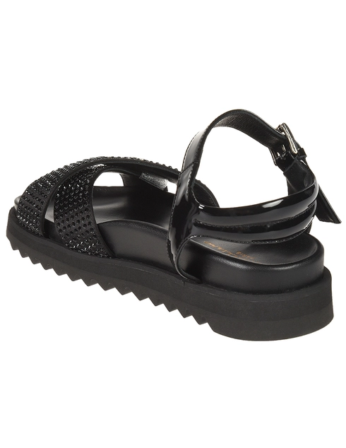 женские черные Босоножки John Galliano 7956_black - фото-2