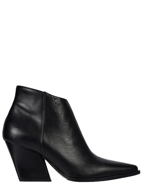 женские черные кожаные Ботинки Norma J.Baker 7240-black - фото-5