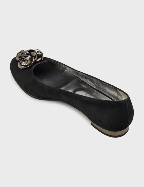 женские черные Балетки Lorbac 4154-black - фото-2