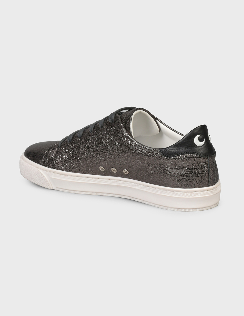 женские серые Кеды Anya Hindmarch 4629-gray - фото-2