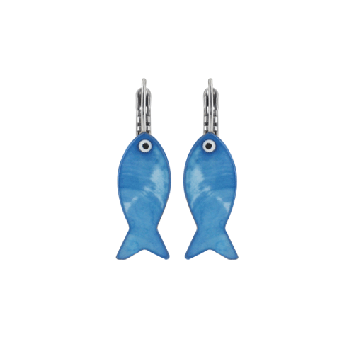 

Серьги, Голубой