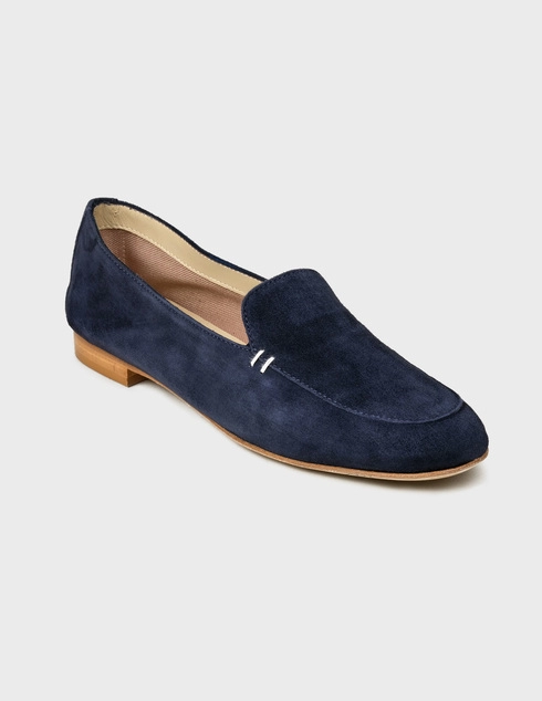 синие Лоферы Kiton Kit-D47803N0010412008-blue