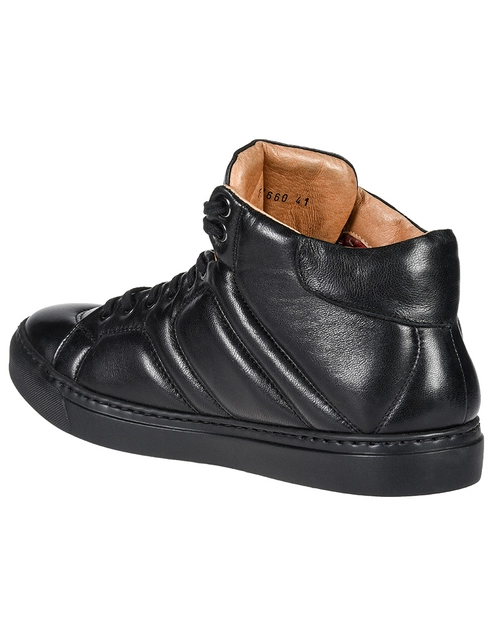 мужские черные Кеды Fabi 7660_black - фото-2
