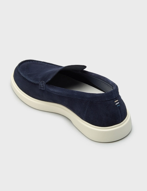 мужские синие Лоферы Harmont&Blaine EFM261.170.1A0.12 - фото-2