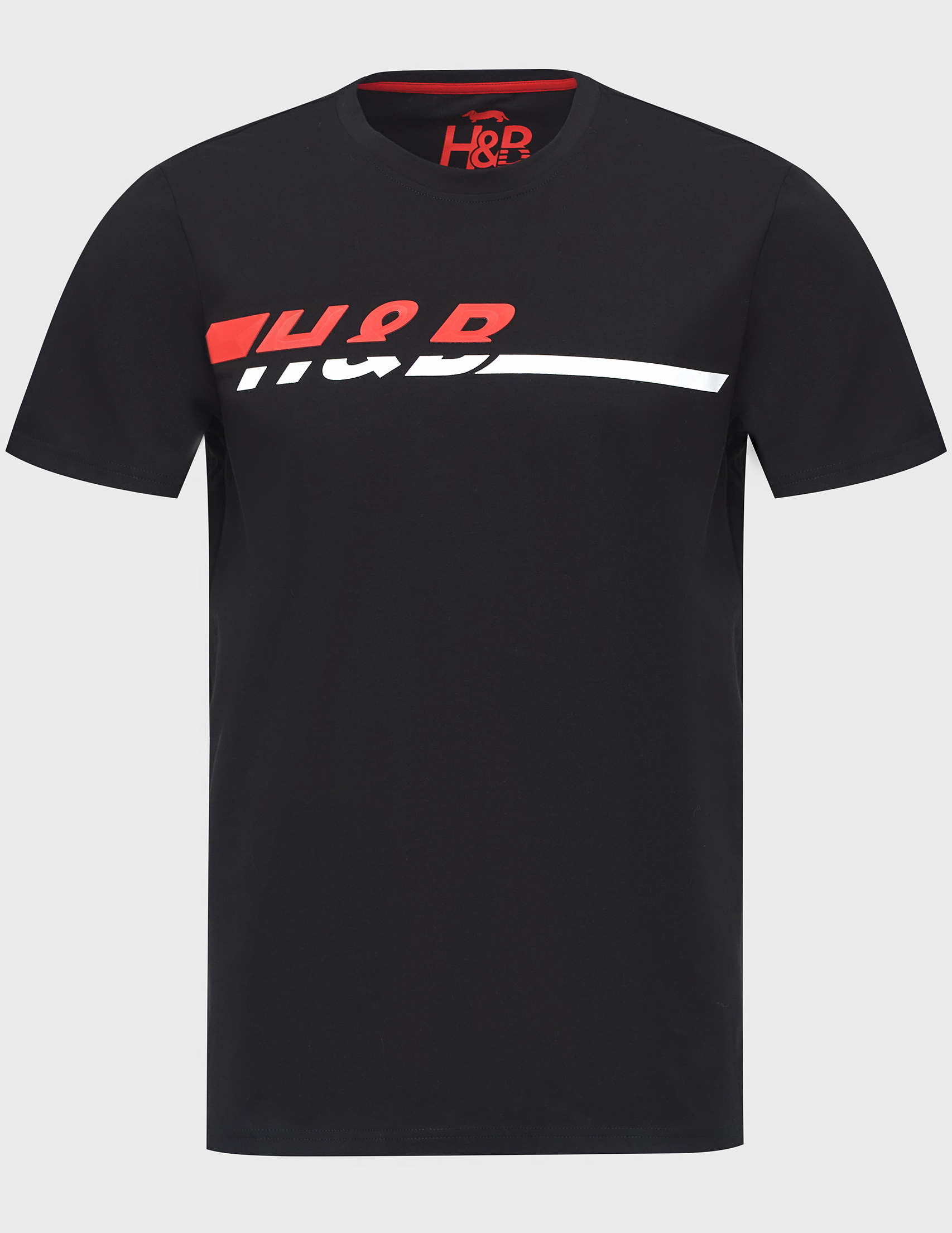 

Футболка, Черный;принт