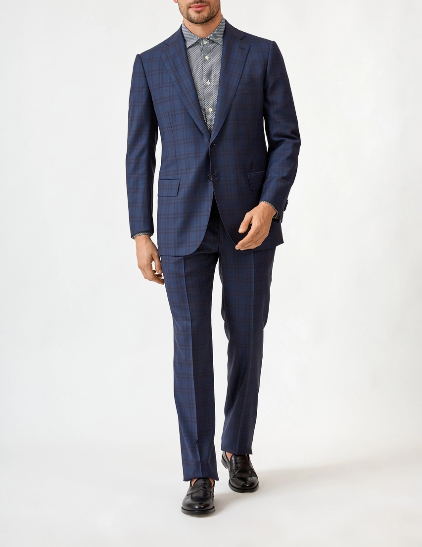 Костюм Cesare Attolini Att-A17WA65-B21-blue_135588 (Синий) в