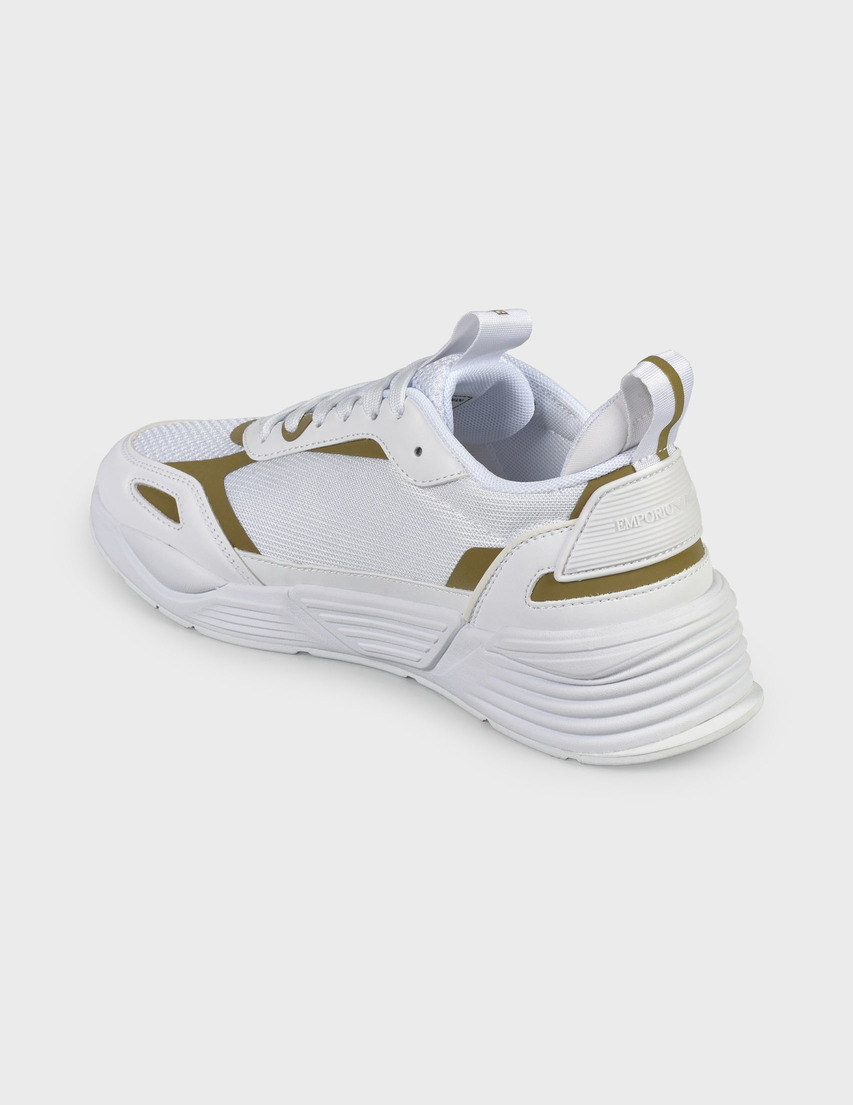 женские белые Кроссовки Emporio Armani 126-375-white - фото-2