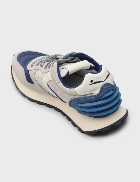 мужские серые Кроссовки Voile Blanche 8797-grey-blu_gray - фото-2