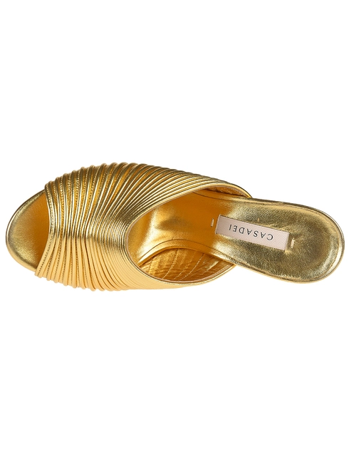 золотые женские Мюли Casadei CAS9904_gold 8215 грн