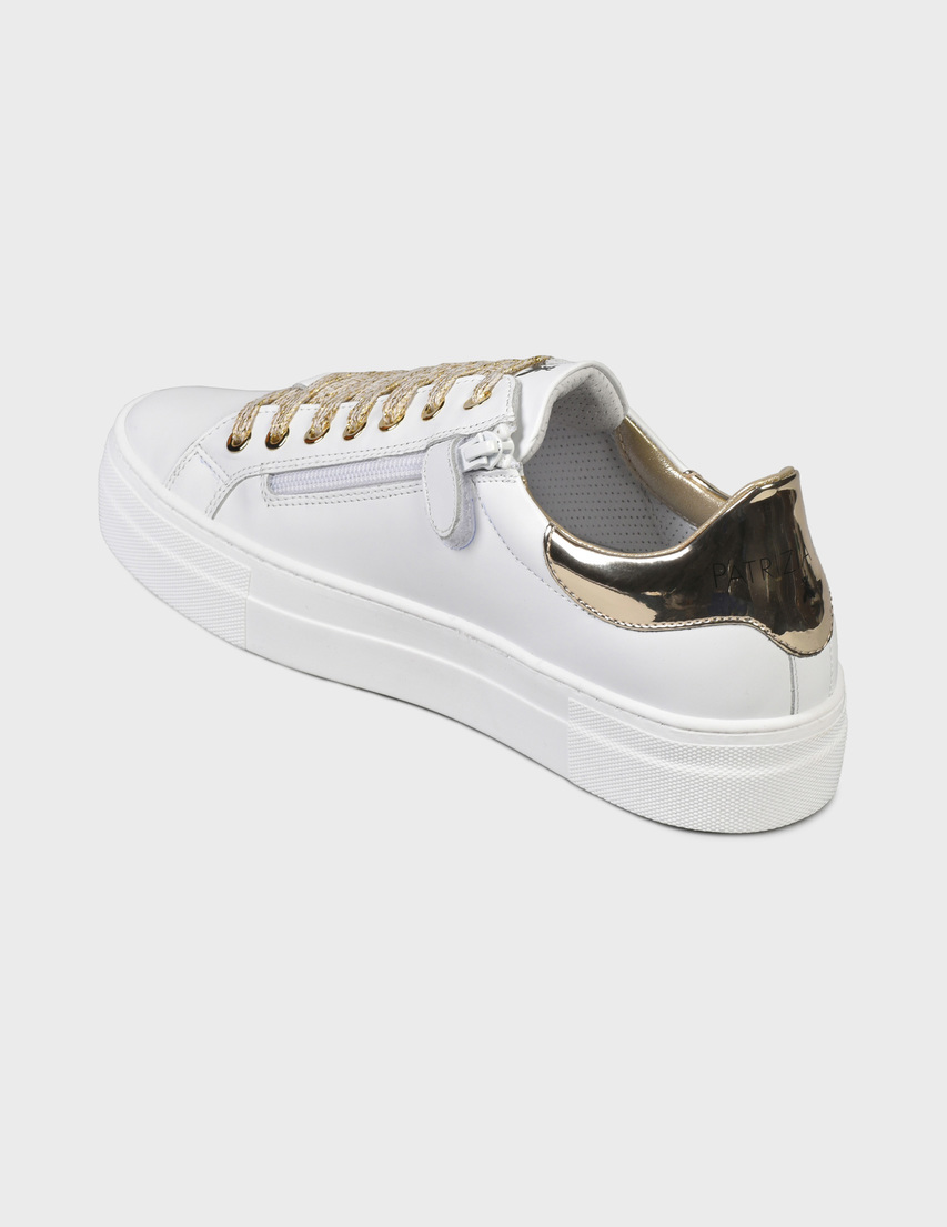женские белые Кеды Patrizia Pepe 4731-white - фото-2