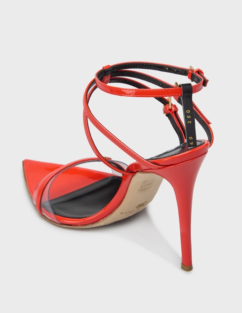женские красные Босоножки Elisabetta Franchi SA-49L-61E2-V530-H85 - фото-2