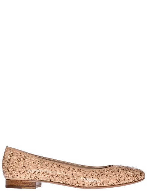 женские бежевые Балетки Fratelli Rossetti S65811_beige - фото-7
