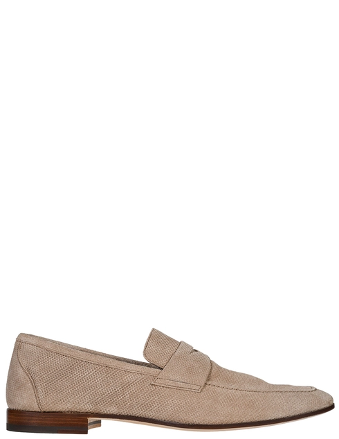 мужские бежевые замшевые Лоферы Fratelli Rossetti 51976-20898-beige - фото-5
