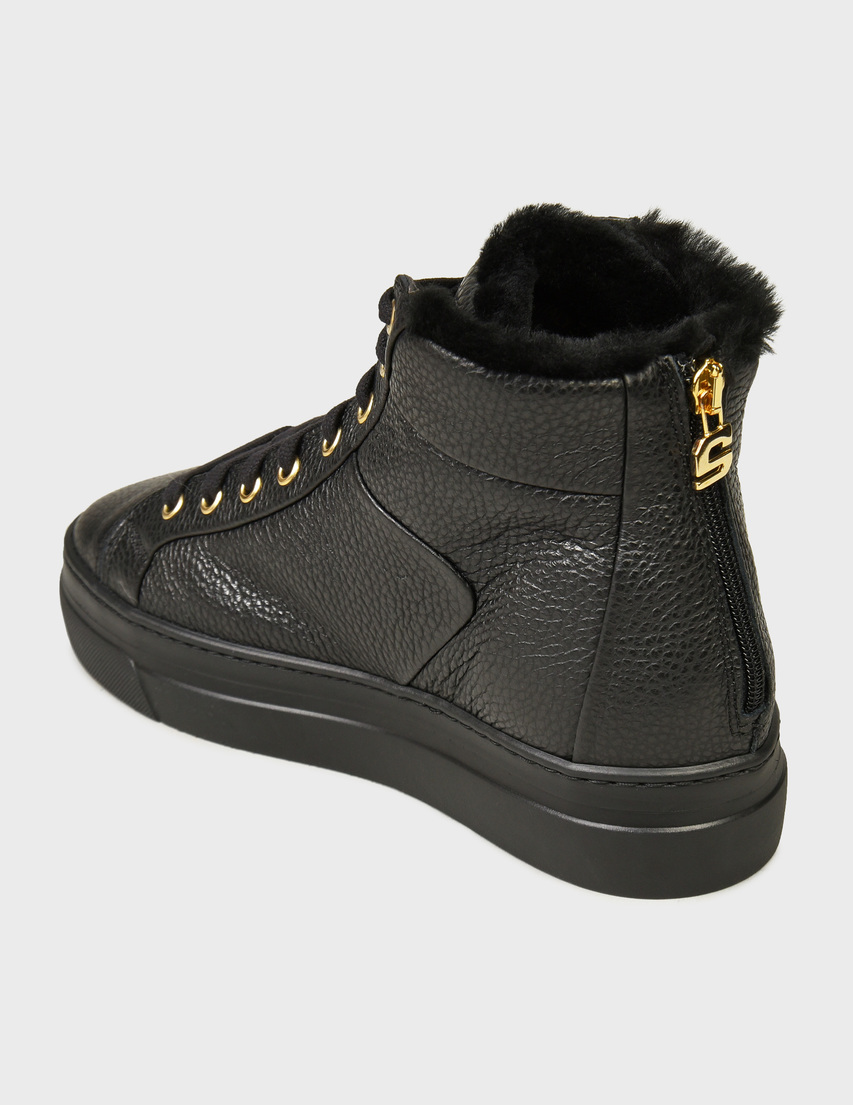 женские черные Кеды Stokton 679-D-FW23-NERO - фото-2