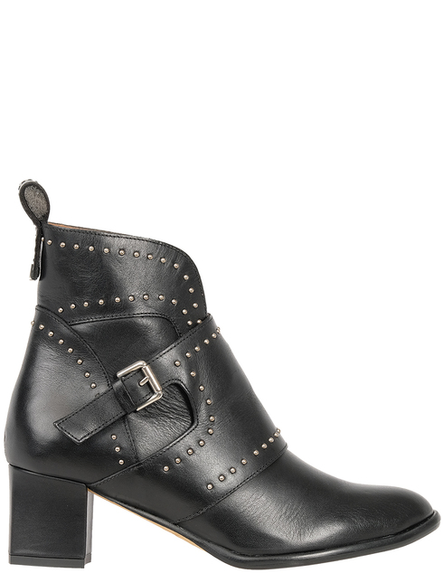 женские черные кожаные Ботинки Emporio Armani X3M267XL503-K001 - фото-5