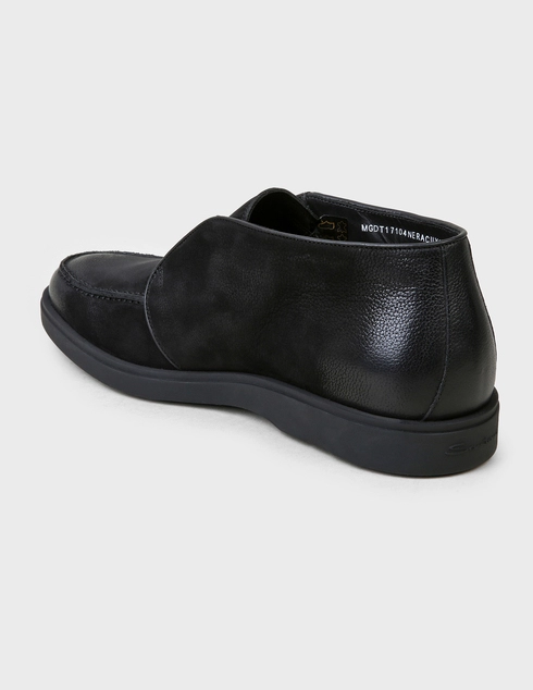 мужские черные Монки Santoni Sant-AW20-MGDT17104NERACUXN51-black - фото-2