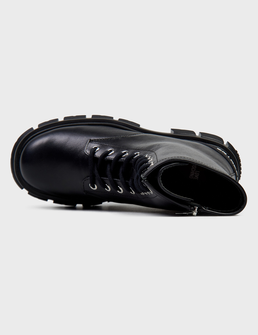 черные женские Ботинки Love Moschino 24025_black 9558 грн