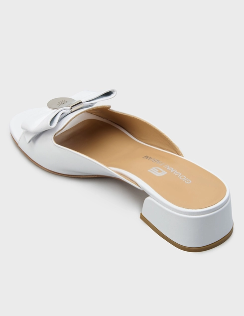 женские белые Шлепанцы Giovanni Fabiani S26282-glo_white - фото-2