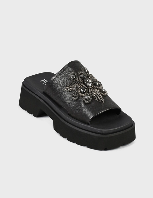 черные Шлепанцы Fru.It 7415-black