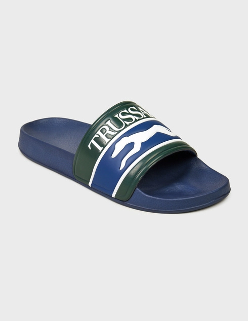 синие Шлепанцы Trussardi SLIDE-BLU_blue