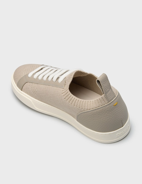 мужские бежевые Кеды Doucal'S AGR-3381_beige - фото-2