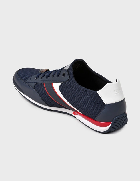 мужские синие Кроссовки Hugo Boss 50428244-401-blue - фото-2