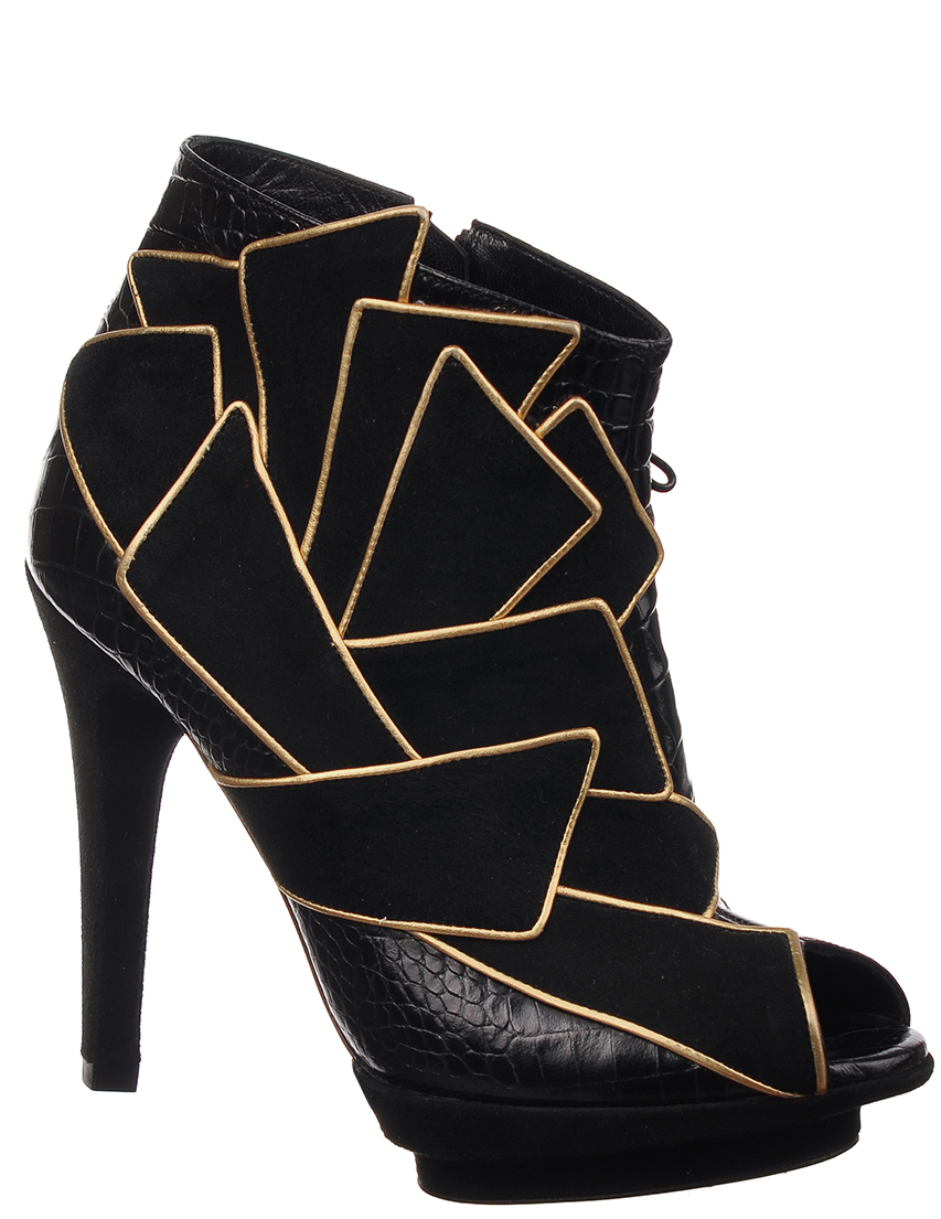 

Ботильоны, Черный