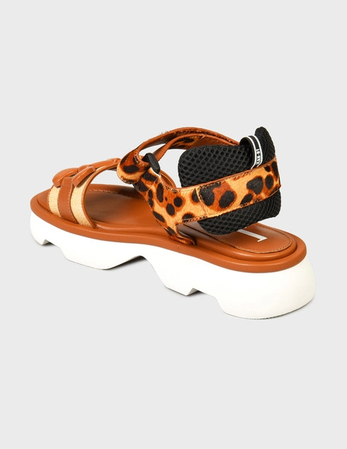 женские коричневые Босоножки Jeannot NJ-503_brown - фото-2
