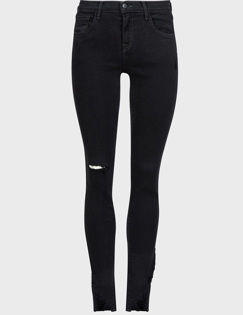 J Brand JB000734-C-811E500-Mid-Rise-Skinny-black фото-1