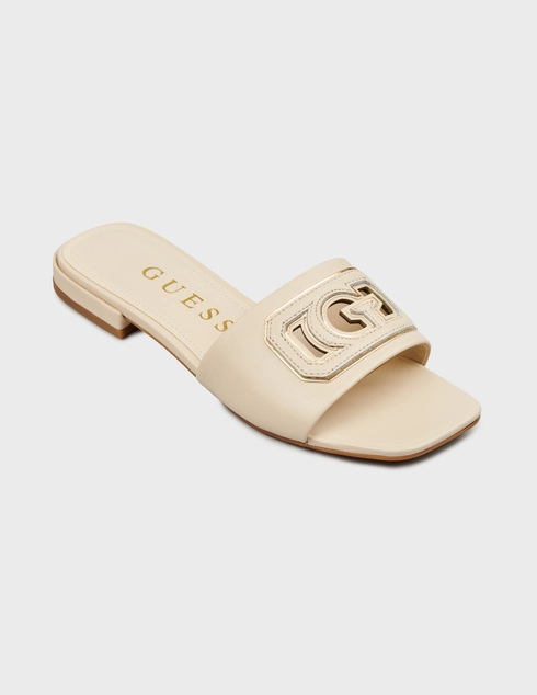 бежевые Шлепанцы Guess FLJTARLEA19_beige
