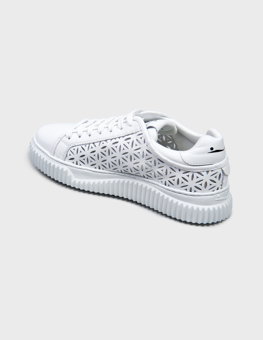 женские белые Кеды Voile Blanche AGR-0012018302.01.0N01 - фото-2