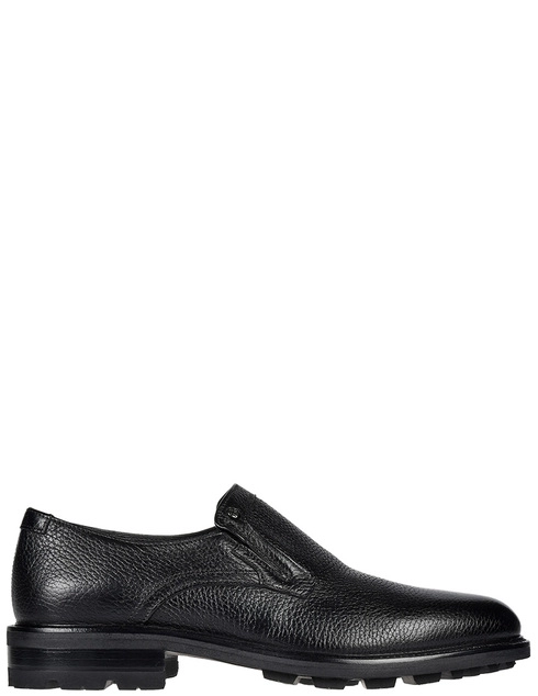 мужские черные кожаные Туфли Mario Bruni 393-black - фото-5