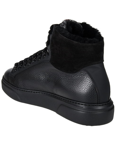 мужские черные Ботинки Camerlengo 15179_black - фото-2