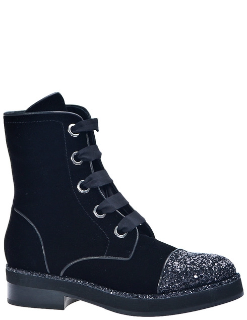 черные Ботинки Alberto N547_black