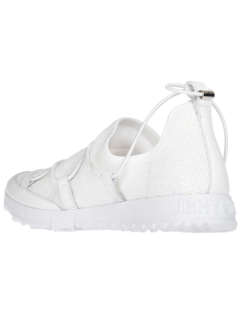 женские белые Кроссовки Jimmy Choo ANDREAWHITE-18_white - фото-2